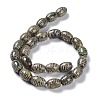 Tibetan Style dZi Beads Strands TDZI-E005-01H-4