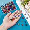 10mm Disco Ball Clay Beads Mixed Colors Pave Rhinestones Spacer Round Beads RB-PH0003-10mm-M-3