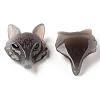 Natural Grey Agate Pendants G-R478-005D-2