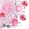 1100Pcs Acrylic Rhinestone Pointed Back Cabochons GACR-SP0001-05C-1