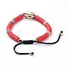 Adjustable Nylon Cord Braided Bead Bracelets BJEW-JB04886-05-2