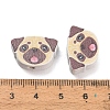 Printed Wood Beads WOOD-D289-01H-3