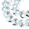 Transparency Glass Beads Strands X1-GLAA-T023-13E-3