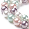 Shell Pearl Bead Strands BSHE-L017-10-3