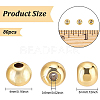 Brass Beads KK-BC0008-70-2