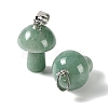 Natural Green Aventurine Pendants GG-CBAA0EE-05P-07-2