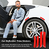 4 Sets 2 Styles Waterproof Epoxy Resin Reflective film Car Stickers FIND-GA0003-47A-6