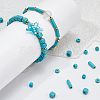 10 Strands 5 Style Synthetic Turquoise Beads G-OC0002-15-5