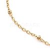 Vacuum Plating 304 Stainless Steel Cable Chains Anklets AJEW-AN00400-4