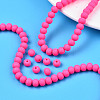 Handmade Polymer Clay Beads Strands X-CLAY-N008-053-09-7