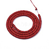 Spray Painted Non-magnetic Synthetic Hematite Beads Strands G-R468-03B-07-2