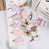 Imitation Leather Snap Hair Clips PW-WG4DE66-01-3
