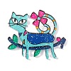 Cat Theme Acrylic Pendants MACR-U003-06C-1