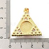 Real 18K Gold Plated Brass Pendants KK-L209-007G-05-3
