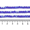 Transparent Glass Beads Strands EGLA-A044-T3mm-MB31-5