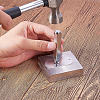 Iron Metal Stamps AJEW-BC0005-19G-5