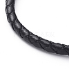 Braided Leather Bracelets Making X-BJEW-JB04814-02-2