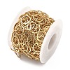 304 Stainless Steel Ring Link Chains CHS-G044-05G-06-3