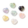 Iridescent Acrylic Beads X-OACR-P020-06-1