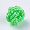 Polyester Weave Beads WOVE-K001-A10-1