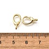 Brass Spring Gate Rings KK-Q043-12G-3