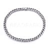 304 Stainless Steel Curb Chain Necklaces NJEW-H493-07P-A-1