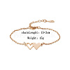 Fashionable stainless steel bracelet for daily wear CO3963-3-1