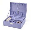 Velvet & Wood Jewelry Boxes VBOX-I001-02B-2