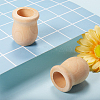 Unfinished Blank Wooden Vase WOOD-GF0001-04-6
