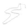 304 Stainless Steel Chain Necklaces NJEW-JN03523-02-1