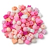 100Pcs Silicone Beads SIL-CJ0001-66-8