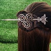 Antique Silver Viking Hair Sticks Hair Pin PW-WG2F806-24-1