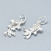 925 Sterling Silver Pendants STER-T002-50S-2