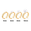 Brass Cup Peg Ring Settings KK-N274-32G-4