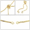 Rack Plating Brass Chain Bracelet Making LS-KK-A142-017G-2