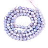 Anti-Tarnish Electroplate Bicone Glass Beads Strands EGLA-T021-4mm-16-06-2
