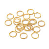 304 Stainless Steel Closed Jump Rings STAS-K285-05G-1