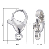 304 Stainless Steel Lobster Claw Clasps STAS-E464-21E-S-3