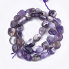 Natural Amethyst Beads Strands X-G-T105-33-2
