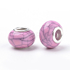 Imitation Turquoise Style Resin European Beads OPDL-Q132-07-3