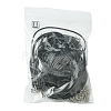 36Pcs Black Waxed Cord Necklace Making NCOR-FS0001-05P-6