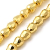 Electroplate Glass Beads Strands EGLA-F166-08G-1