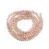 Electroplate Glass Beads Strands EGLA-A044-T1mm-A20-3