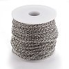 304 Stainless Steel Cable Chains CHS-R003-1.0mm-2
