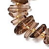 Natural Quartz Crystal Beads Strands G-F800-E14-3