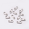 316 Surgical Stainless Steel Chain Tabs STAS-E081-04-1