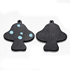 Spray Painted Cellulose Acetate(Resin) Pendants KY-R018-06-2