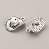 Tibetan Style Alloy Pendants X-FIND-WH0146-23AS-1