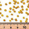 8/0 Opaque Colours Seep Glass Seed Beads SEED-F003-04B-03-5