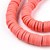 Handmade Polymer Clay Beads X-CLAY-R067-6.0mm-14-3